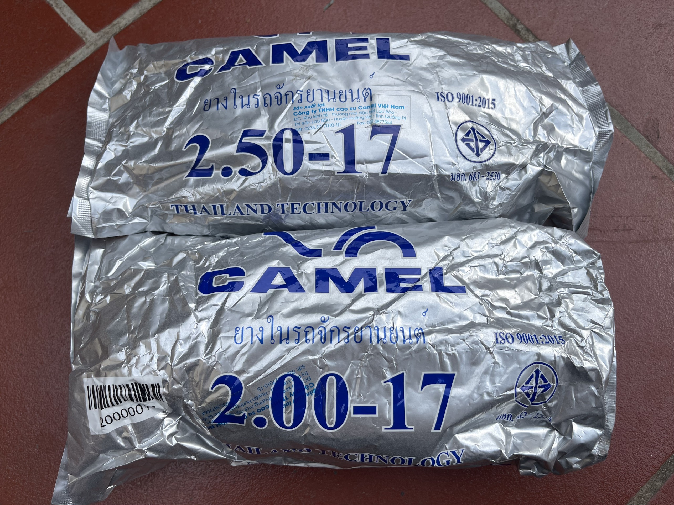 Ruột Camel - Săm Camel nhiều size 2.00 2.50