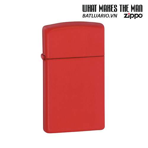 Bật lửa Zippo 1633 - Zippo Slim Red Matte