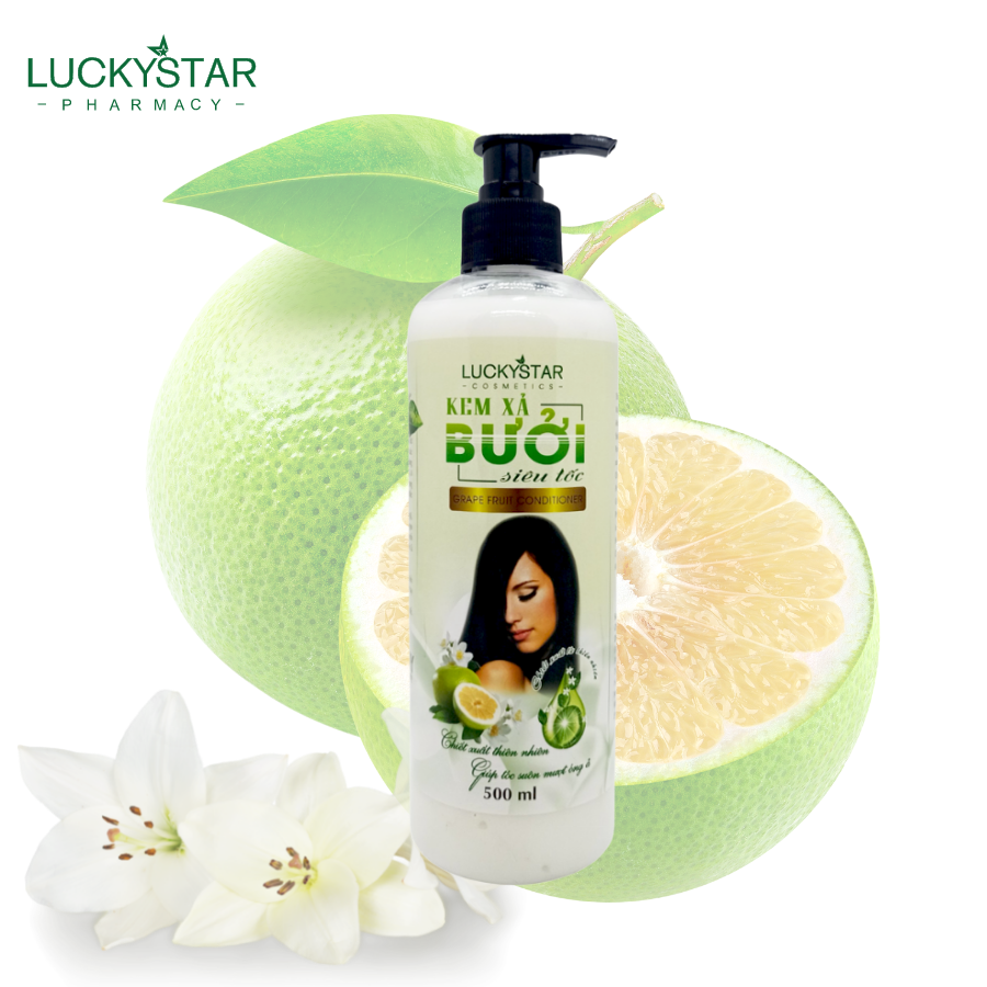 Kem Xả Tinh Dầu Bưởi Lucky Star