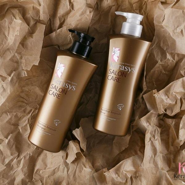 Dầu Gội/Xả Kerasys Salon Care Nutritive Hàn Quốc 600ml