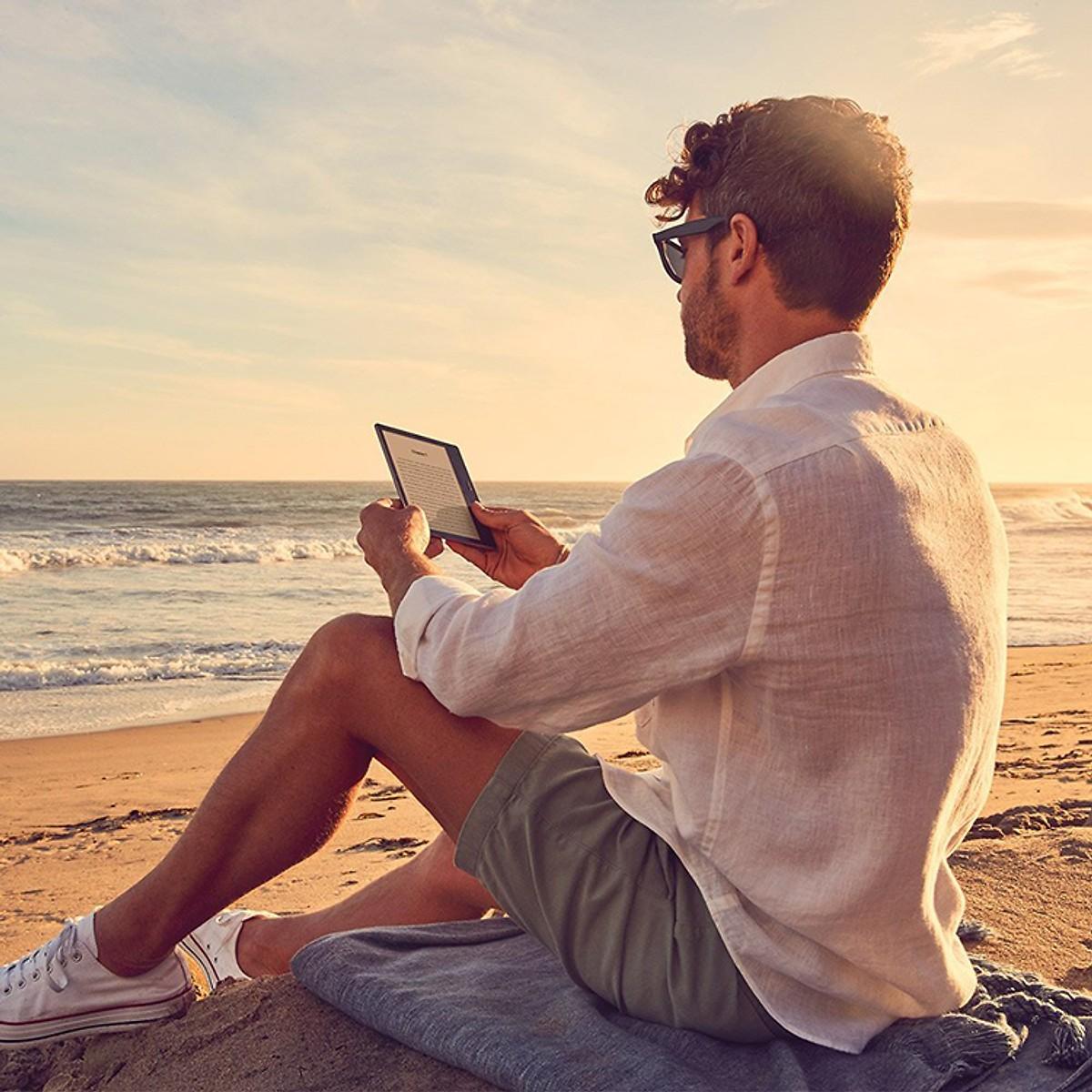 [HCM][TRẢ GÓP 0%] Máy Đọc Sách Kindle Oasis 32G - Hàng Nhập Khẩu - Silver