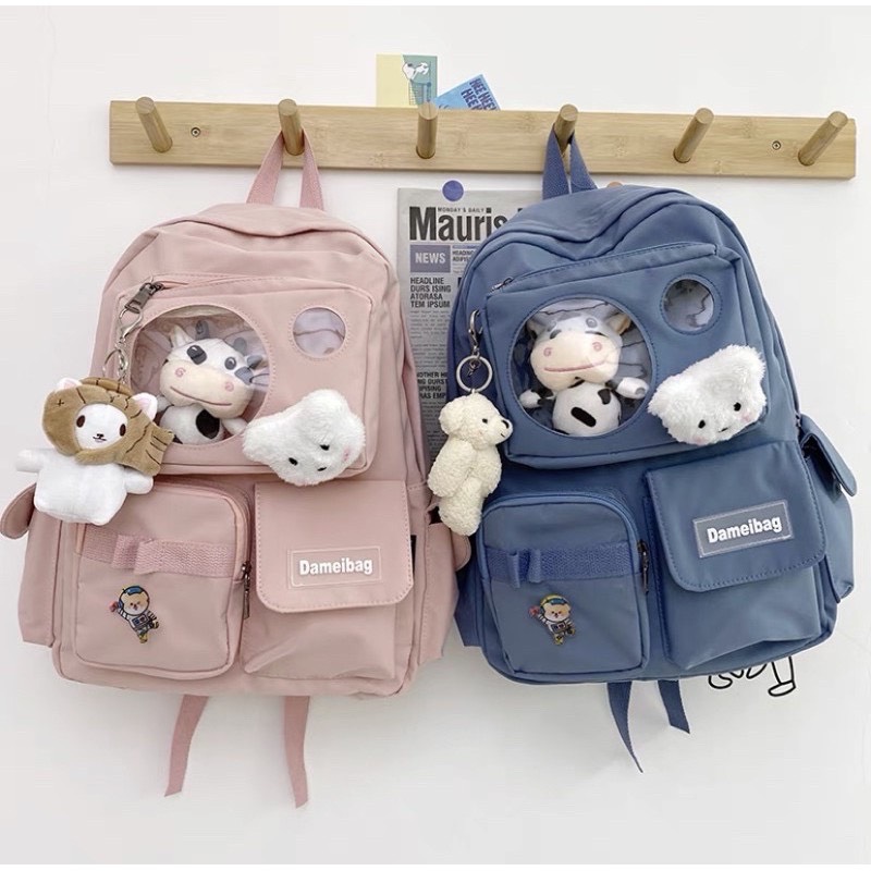 Balo ulzzang chống nước thời trang B101