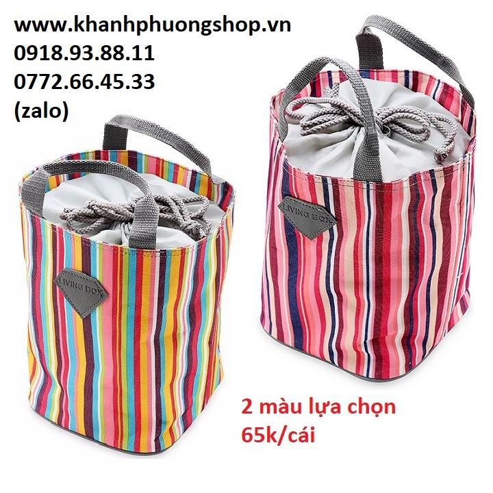 túi giữ nhiệt đựng cơm - túi đựng hộp cơm