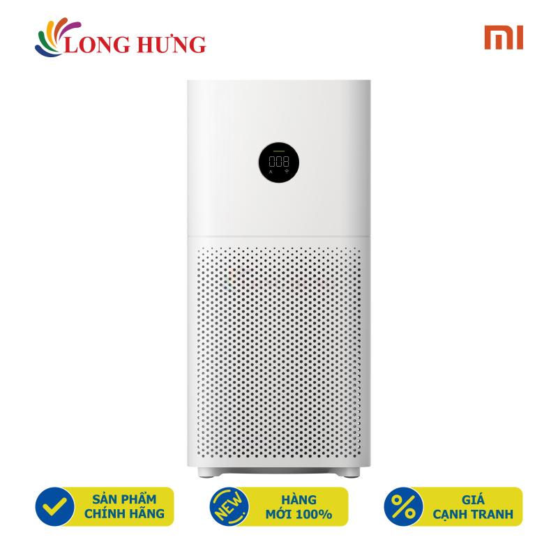 Bảng giá Máy lọc không khí Xiaomi Mi Air Purifier 3C BHR4518GL AC-M14-SC - Hàng chính hãng - Đèn báo chất lượng không khí, điều khiển bằng giọng nói, lọc bụi mịn 0.1 micro-met