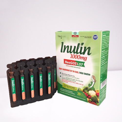 Inulin  Dùng cho người bị táo bón, tiêu hóa kém, hấp thu dinh dưỡng kém.