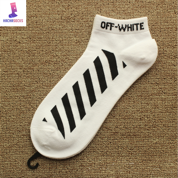 OW Diagonal Low-Cut Ankle Short Socks