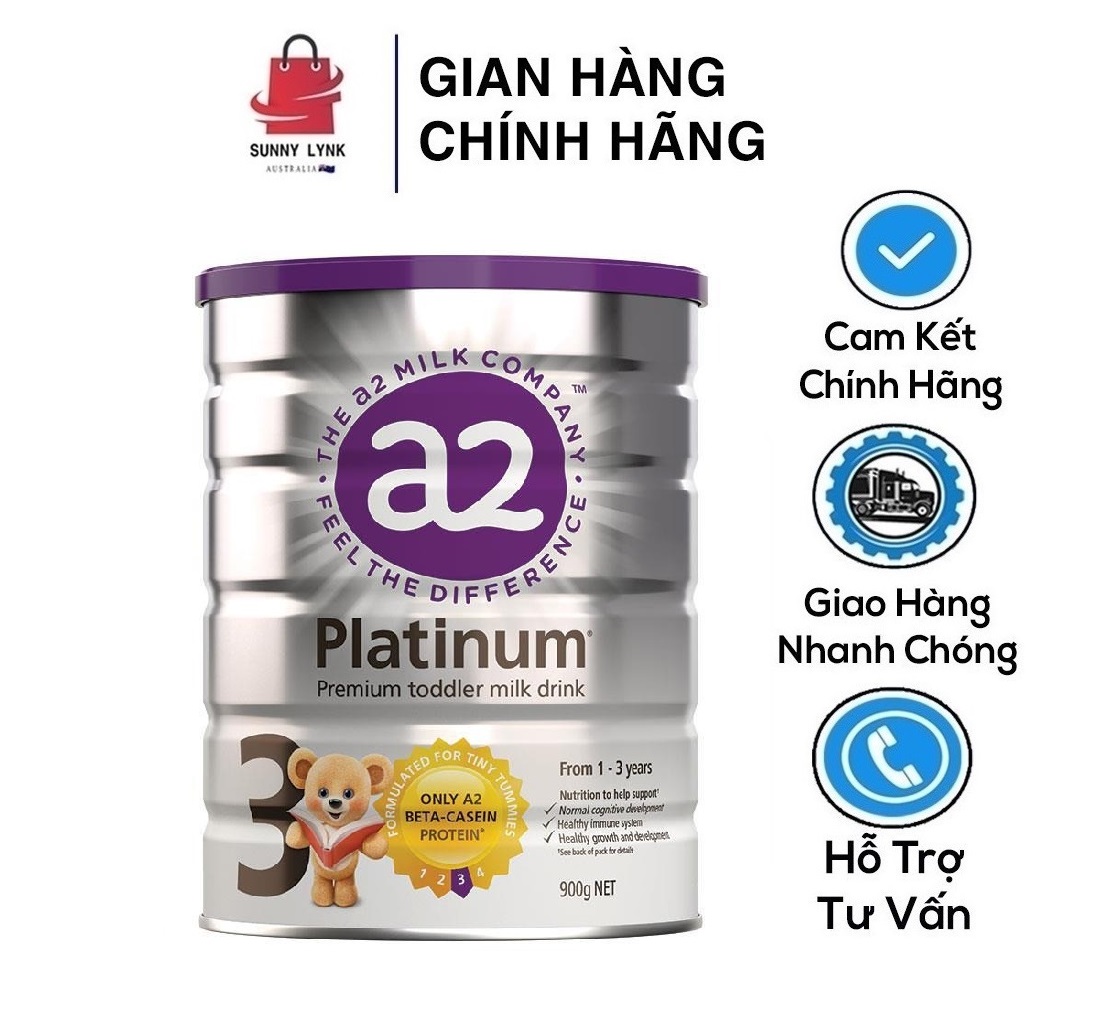Sữa a2 platinum số 3 nội địa ÚC 900gr