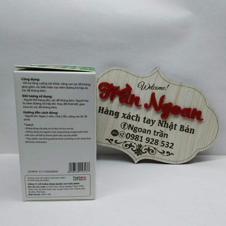 X3 - Immune Thái Minh - Lọ 30 Viên
