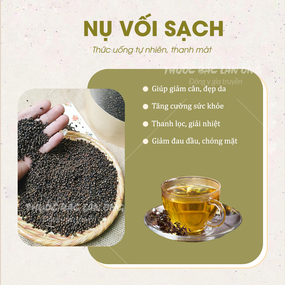 Dried Bud Tea 100g, Whole Bud Tea, Fragrant, Clean, No Impurities, Clears Heat, Quenches Thirst - Lan Ong