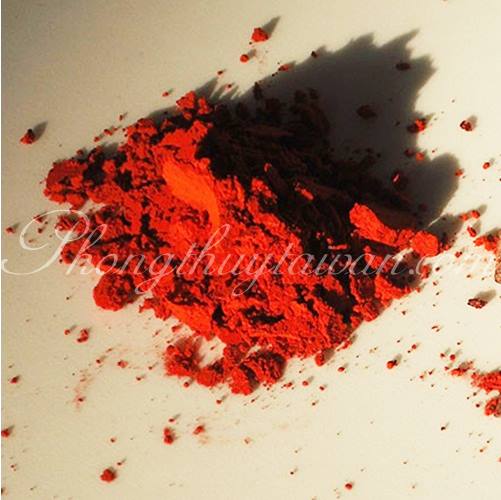 Combo Bột Thần Sa - Chu Xa - Hồng Hoàng 40gr (10gr chu sa + 10gr thần sa + 20g hùng hoàng)