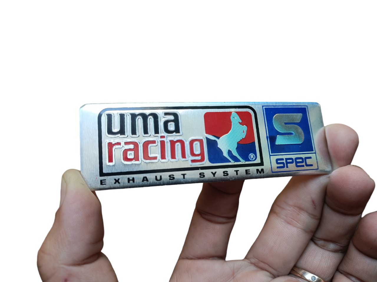Tem UMA Racing nhôm CNC 3x10cm