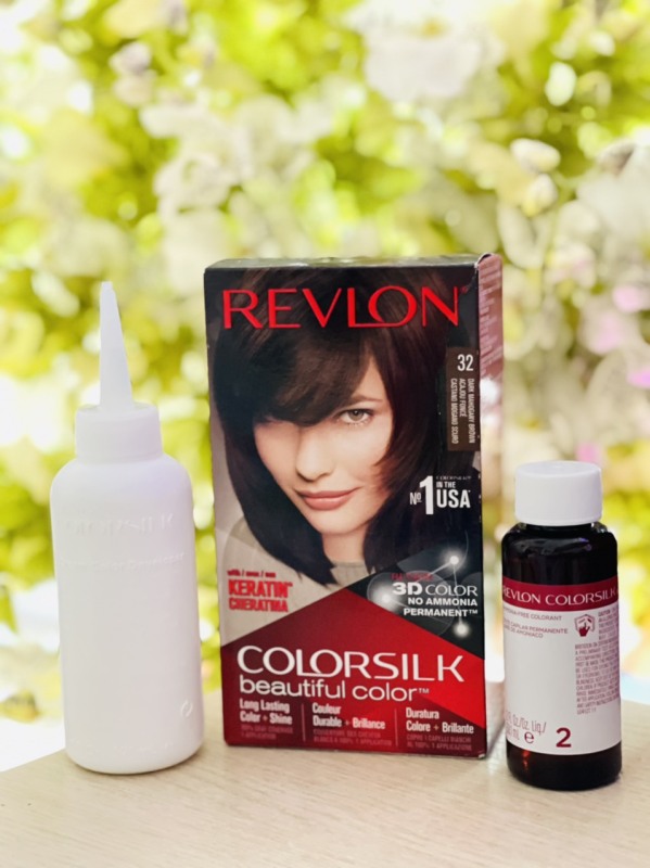 Thuốc Nhuộm Tóc Phủ bạc 100% REVLON Colorsilk Beatiful Color – No 1 in the USA cao cấp