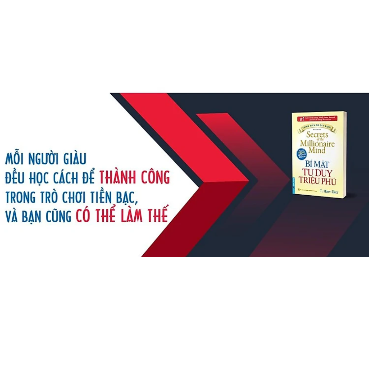 Sách - Bí Mật Tư Duy Triệu Phú (T.Harv Eker) - SBOOKS