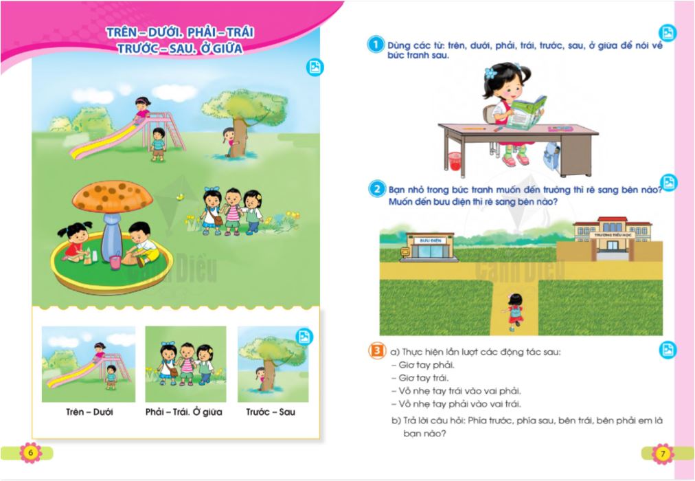 Toán Lớp 1 -Bộ Cánh Diều