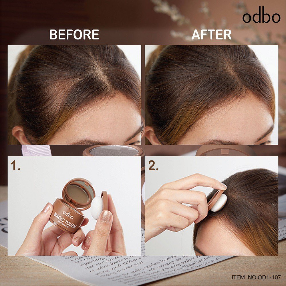 [Hàng Cận Date - Date T01/2026] Che Khuyết Điểm Tóc Thưa Hói Odbo Magic Touch