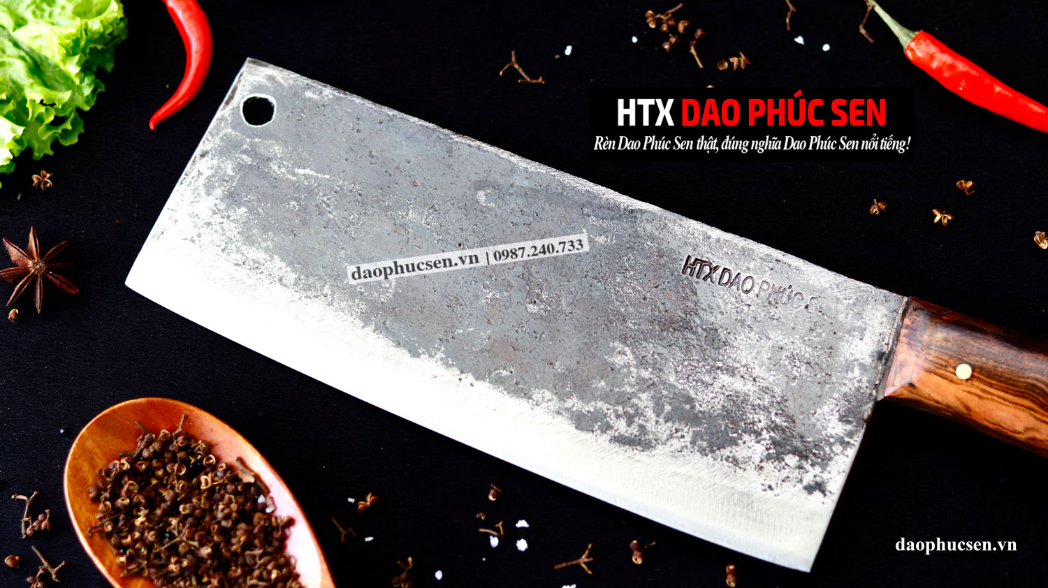 Dao chặt xương phúc sen