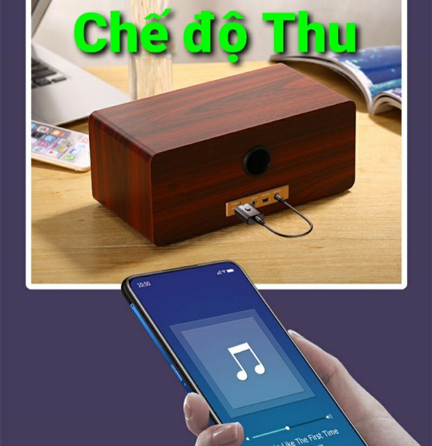 USB Thu Phát tín hiệu âm thanh 4 trong 1 Bluetooth 5.0