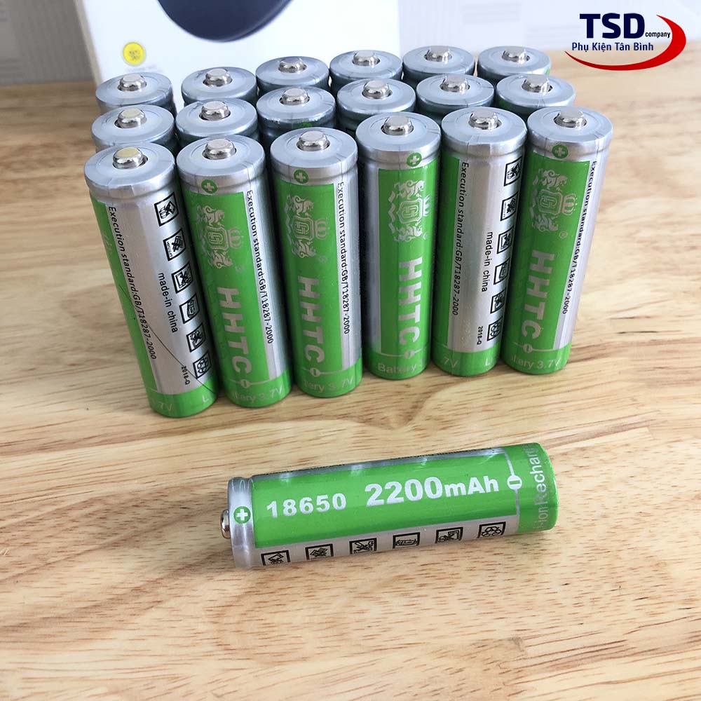 Pin Li-ion 18650 4.2V 2200mAh