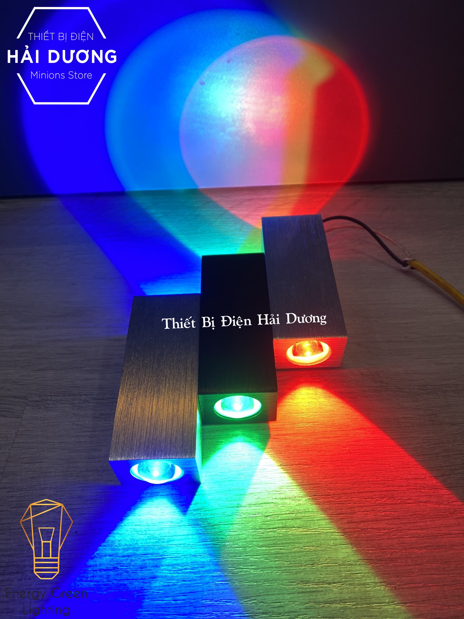 Đèn Tường Decor Bắc Âu Phong Cách Bậc Thang Hình Chữ Nhật DT-123 - Led Siêu Sáng