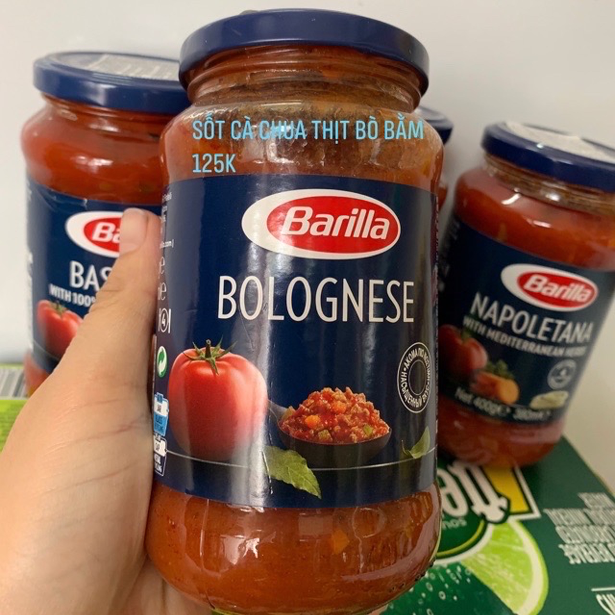 [HCM]Sốt cà chua thịt bò bằm Barilla