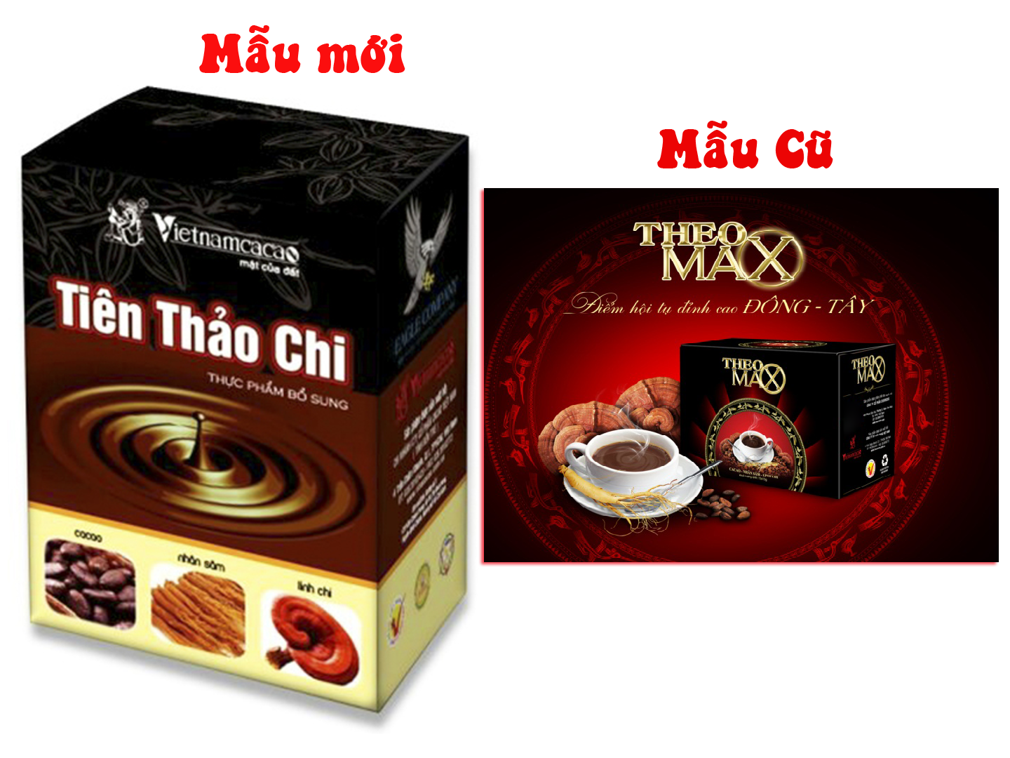 TheoMax - Ca cao nhân sâm linh chi [Chính Hãng]