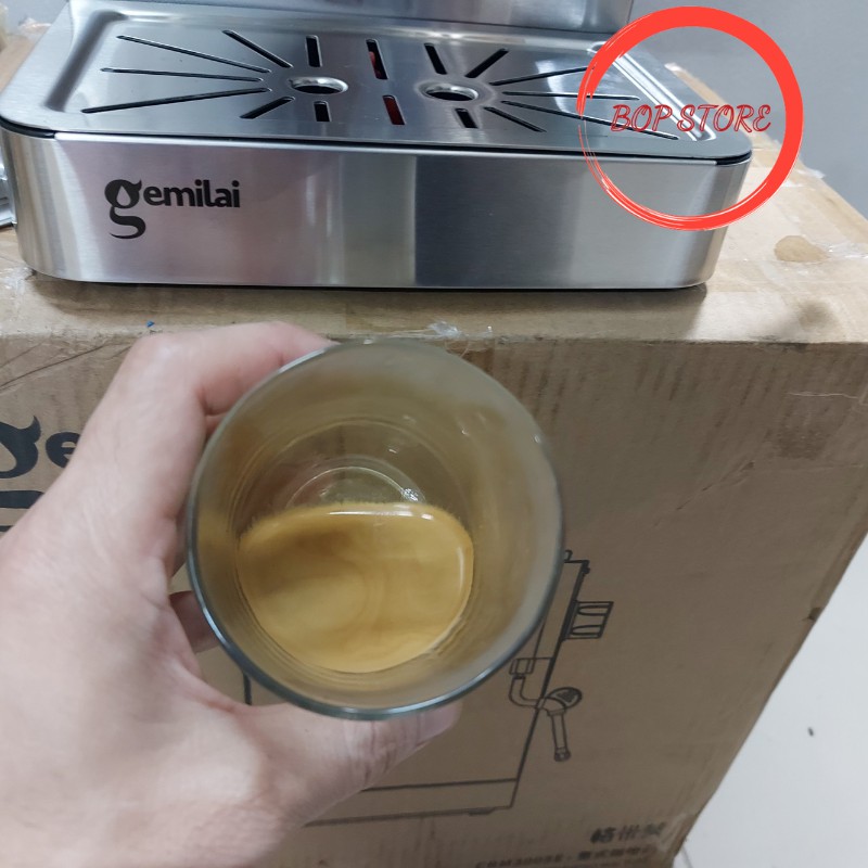 Máy Pha Cà phê, Máy Pha Cafe Tự Động Gemilai CRM 3005E