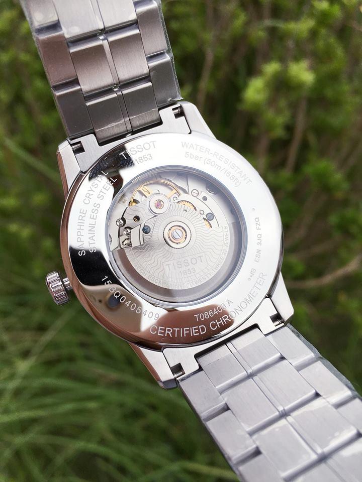 [HCM]ĐỒNG HỒ TISSOT Luxury Automatic Chronometer T086.408.11.056.00
