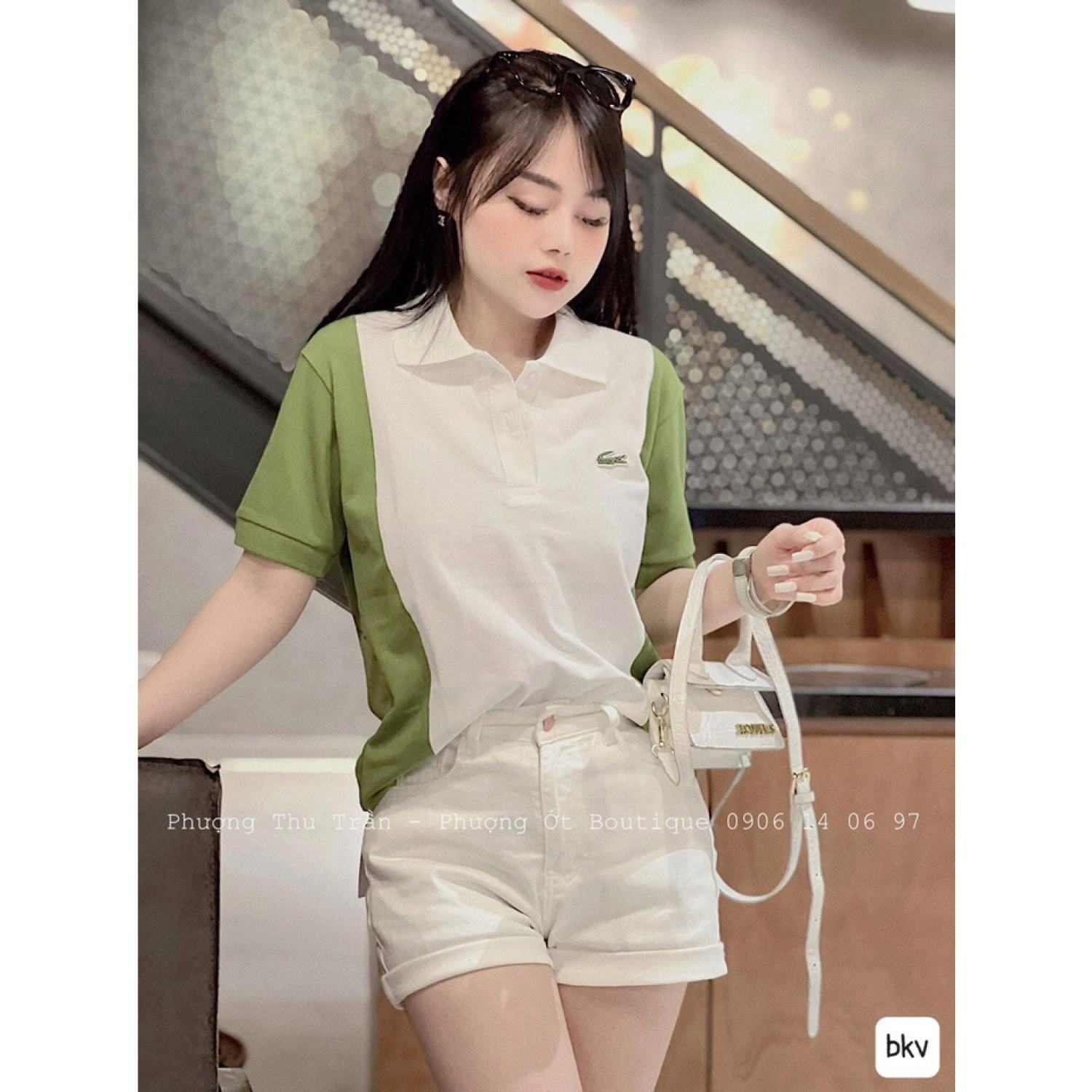 Áo thun Polo phối màu - Chất đẹp