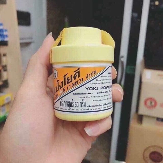 [HCM]Phấn khử mùi hôi chân Thái Lan 60g