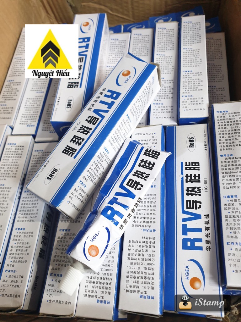Keo tản nhiệt dạng tuýp HG801