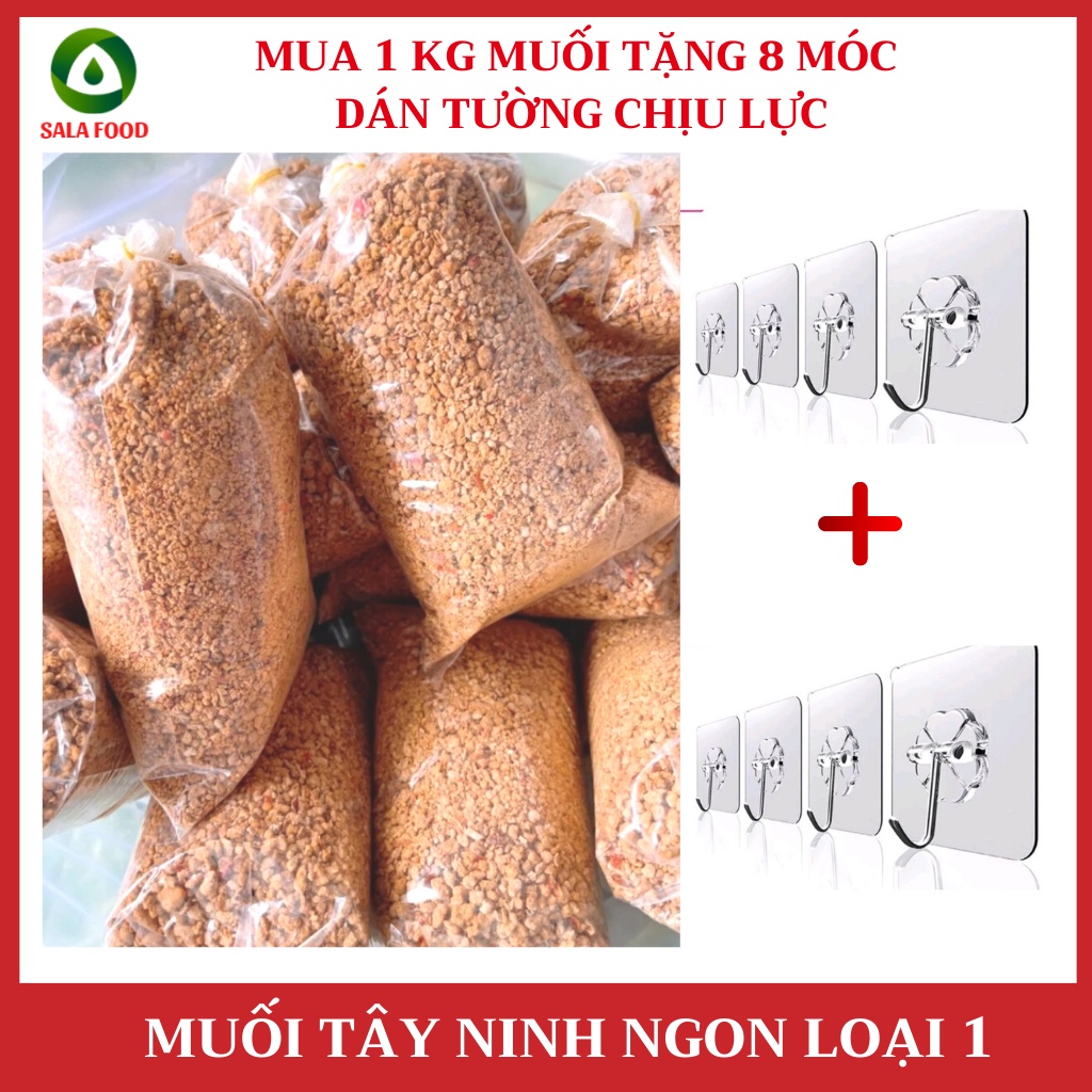[COMBO 3 kg muối Tây Ninh loại NGON tặng 2 bình thủy tinh cao cấp chịu nhiệt] Combo 3 Kg muối Tây Ninh Loại 1 thơm ngon