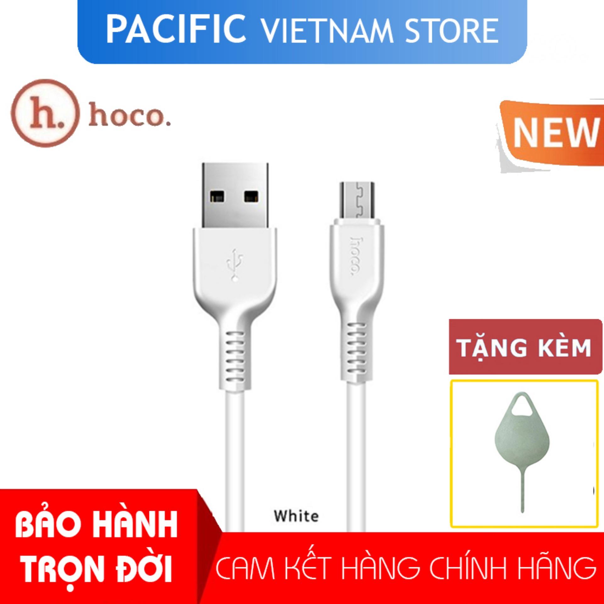 Cáp Sạc Nhanh HOCO X13 Android MicroUSB 2.4A 2019 NEW - Tặng Que Chọc Sim Pacific