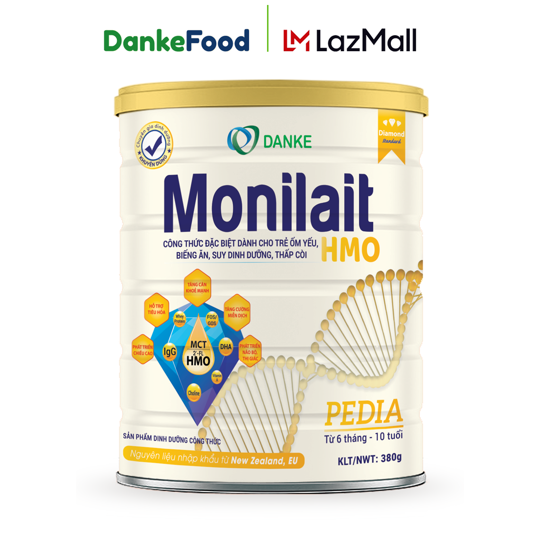 Sữa Monilait Pedia 380g - Giúp trẻ ăn ngon, tăng cân