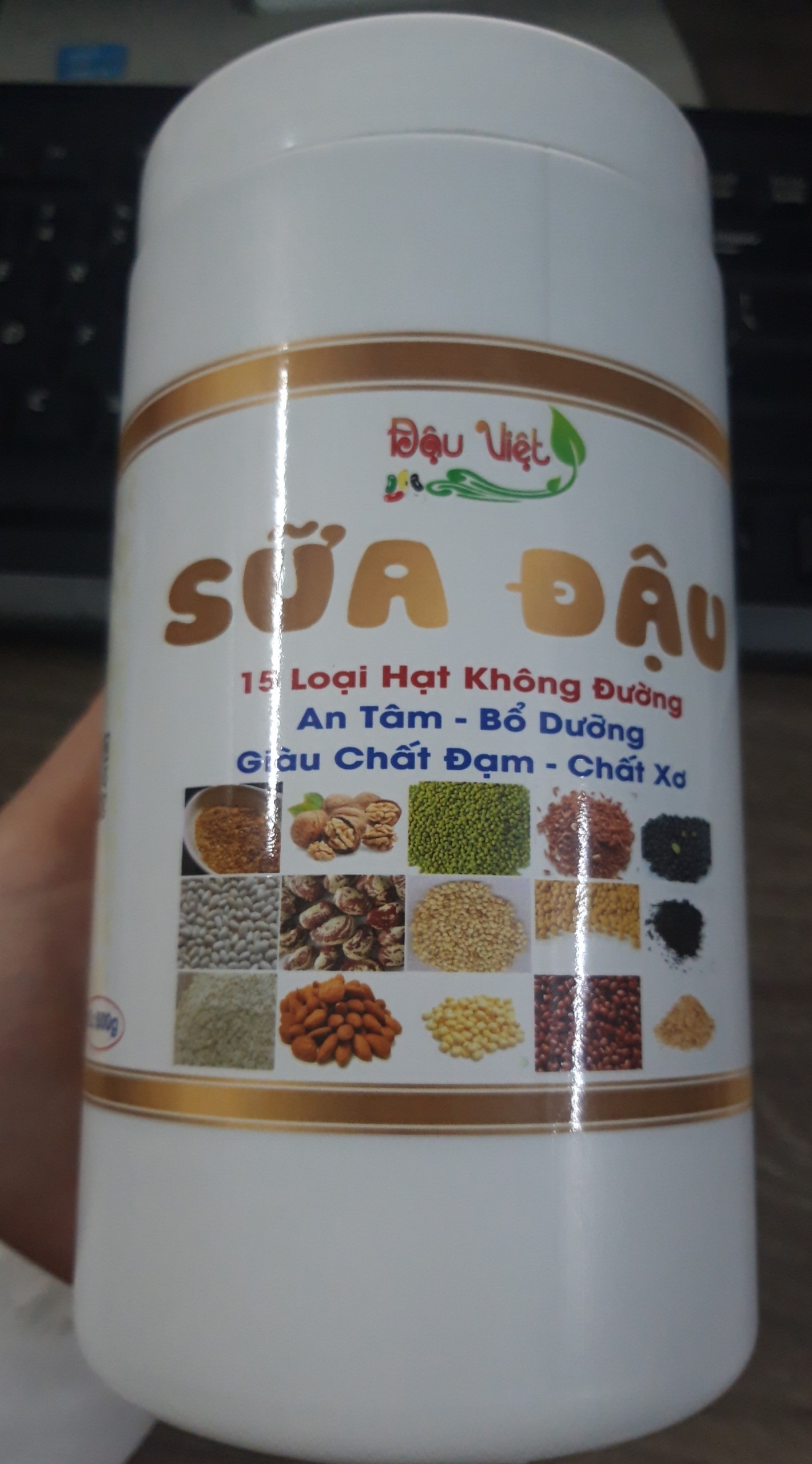 Sữa Đậu 15 Loại Hạt Không Đường 500g