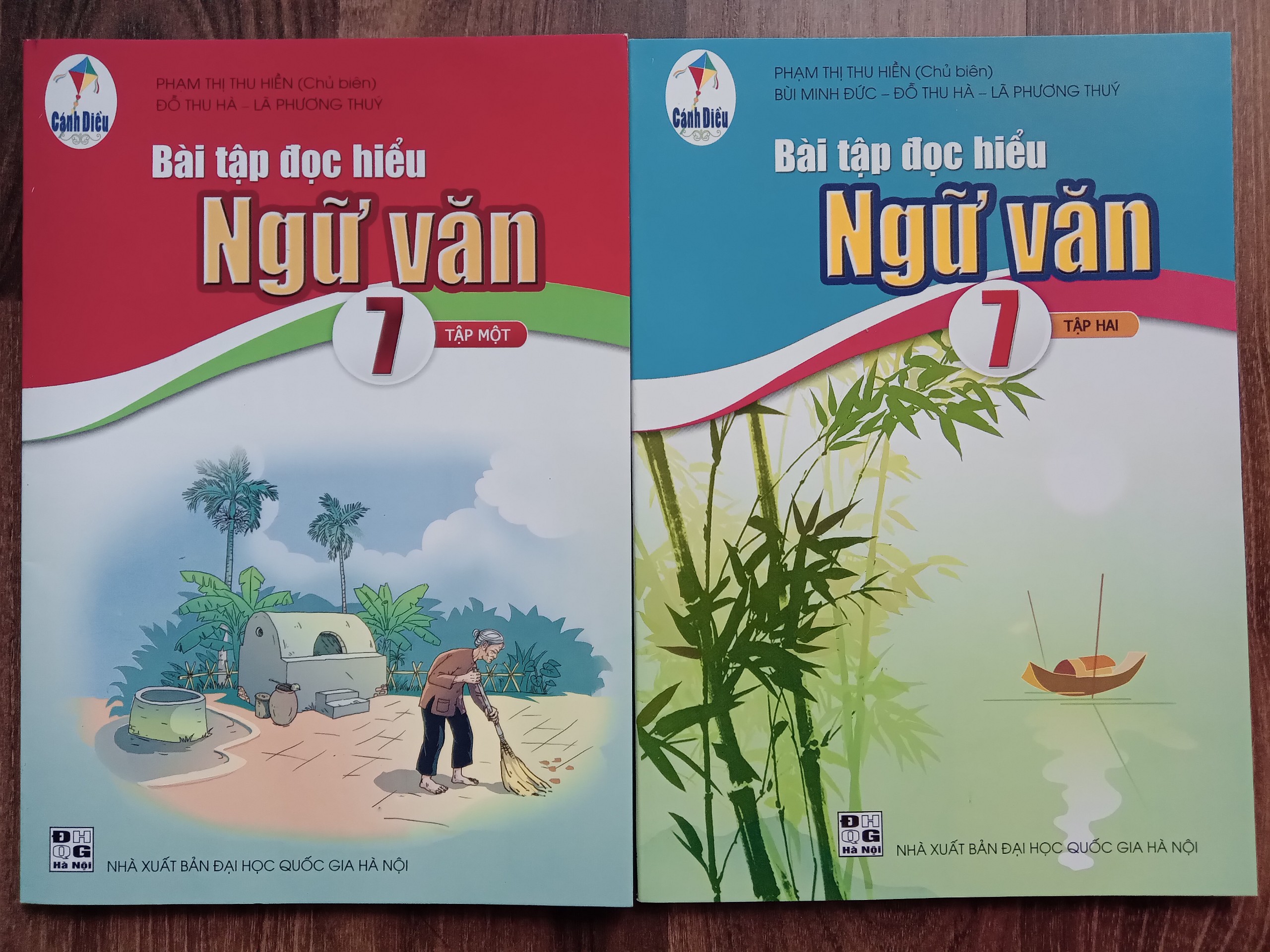 Sách - Combo Bài tập đọc hiểu Ngữ văn 7 - tập 1 + 2 ( Cánh diều )