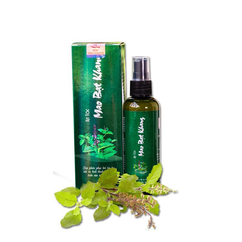 Tinh dầu Haco: Xịt tóc Mao Bạt Khang
