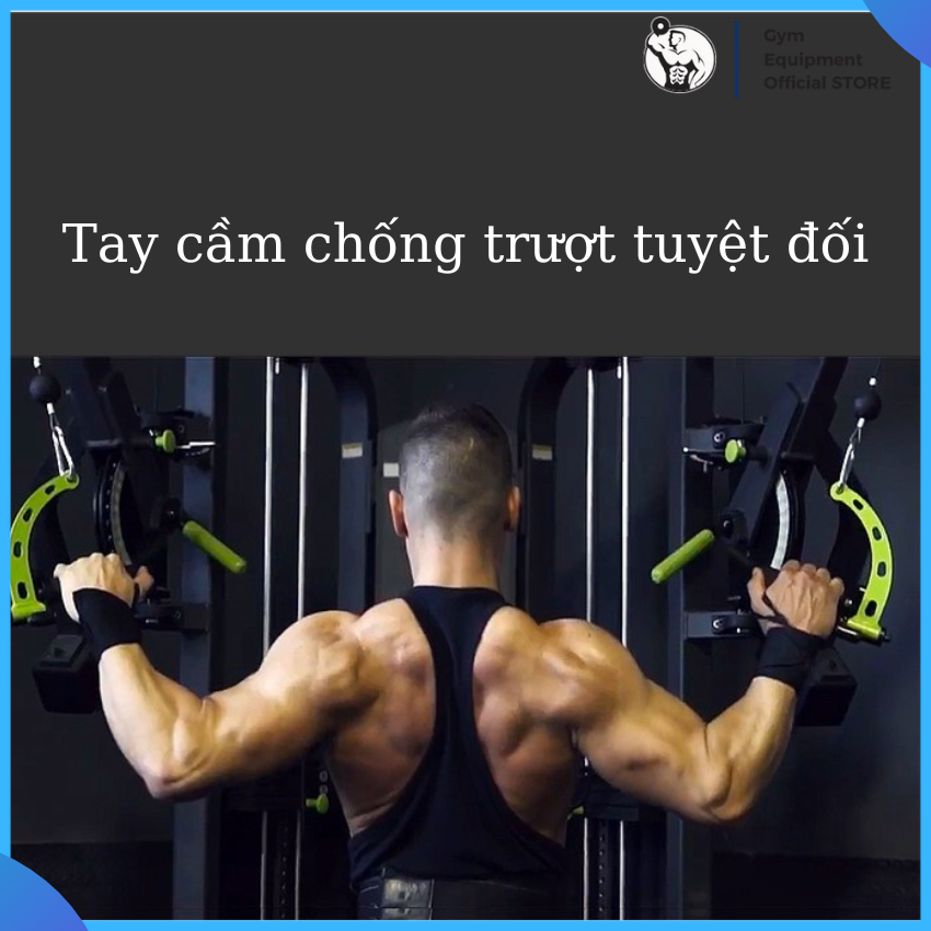 Power grip, cable attachment lat pull down-back-row, dụng cụ kéo lưng kéo xô tập gym thế hệ mới đa năng tùy chỉnh đủ góc độ ULTIMATE GYM
