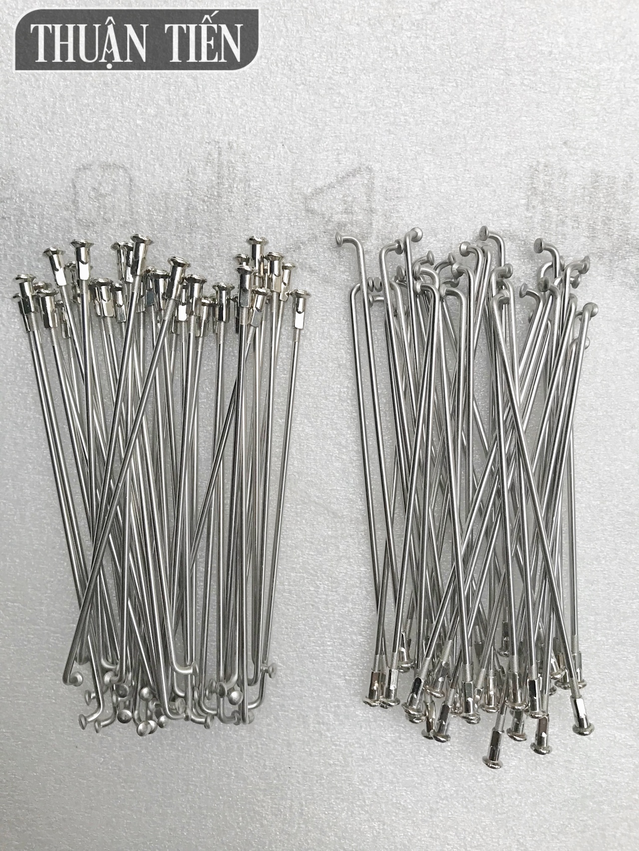 Stainless steel spokes 304 for various types of vehicles-full set of 2 wheels for 1 vehicle-Dream, wave, CUP, Future 1... No Rust, shiny for your vehicle