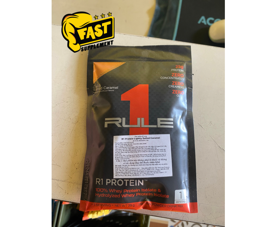 Sample Whey rule 1 protein gói dùng thử