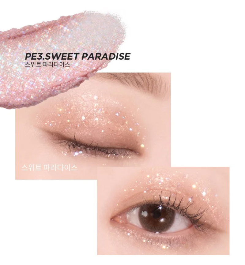 Gel nhũ mắt xinh lung linh merzy windy pop eye glitter 1.9g