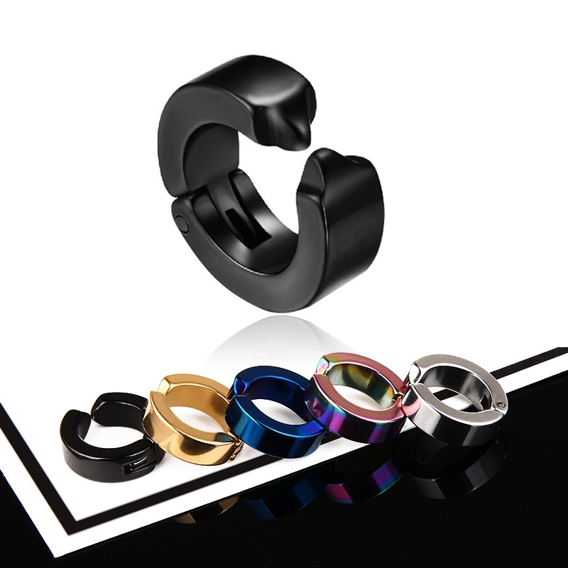 Bông tai Titan khóa còng EXO phong cách Hàn KPOP024