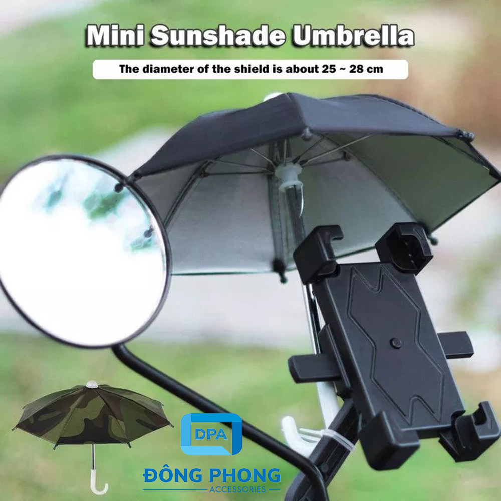 Ô Dù Mini Che Mưa Nắng Cho Điện Thoại
