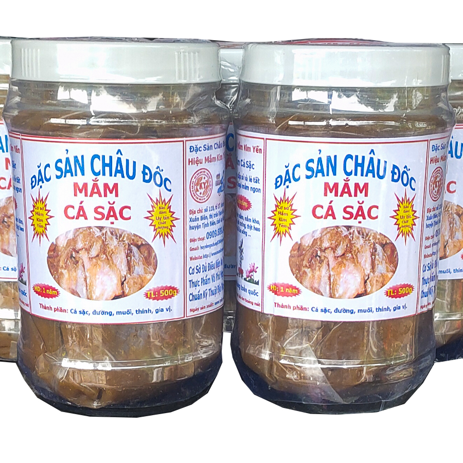 500gr Mắm Cá Sặc Châu Đốc Thơm Ngon Hiệu Kim Yến