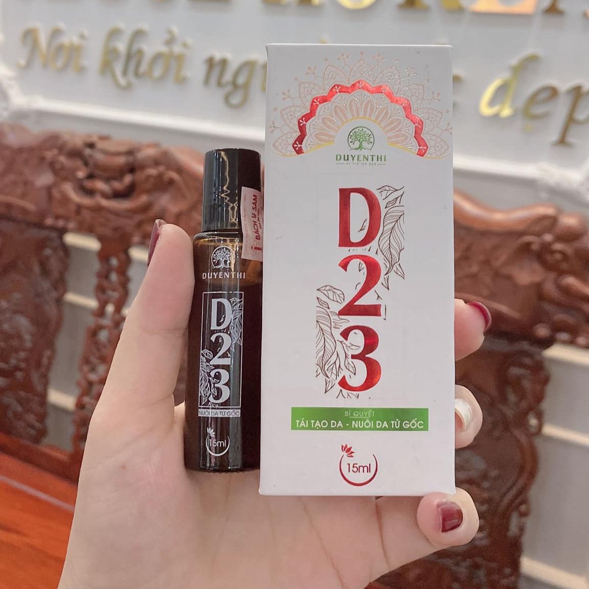 Tái Tạo Da D23 Duyên Thị Bách Y Sâm 15ML Mới