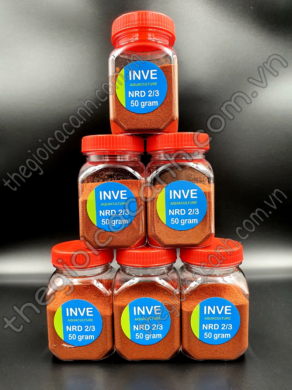 Cám Thái Inve 2/3 hủ 50gram cho cá cảnh