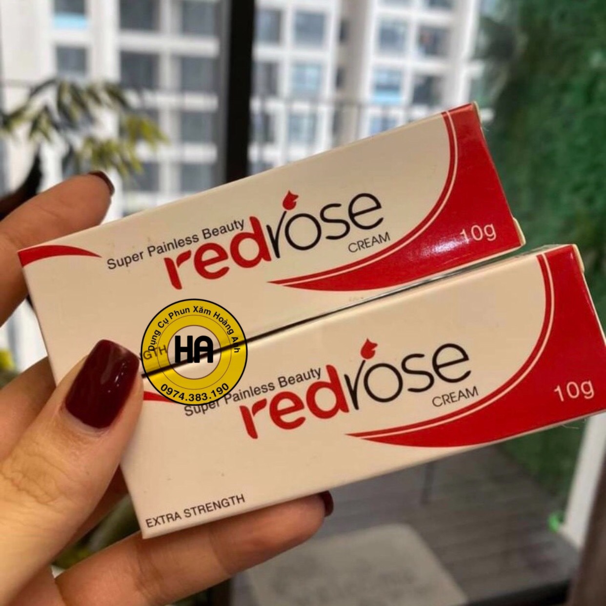 Dưỡng Kem Mày Môi Mí Red Rose| Dcpxhoanganh
