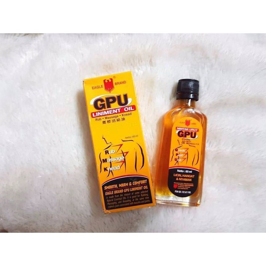 Dầu Xoa Bóp MINYAK URUT GPU Thái Lan 60ml