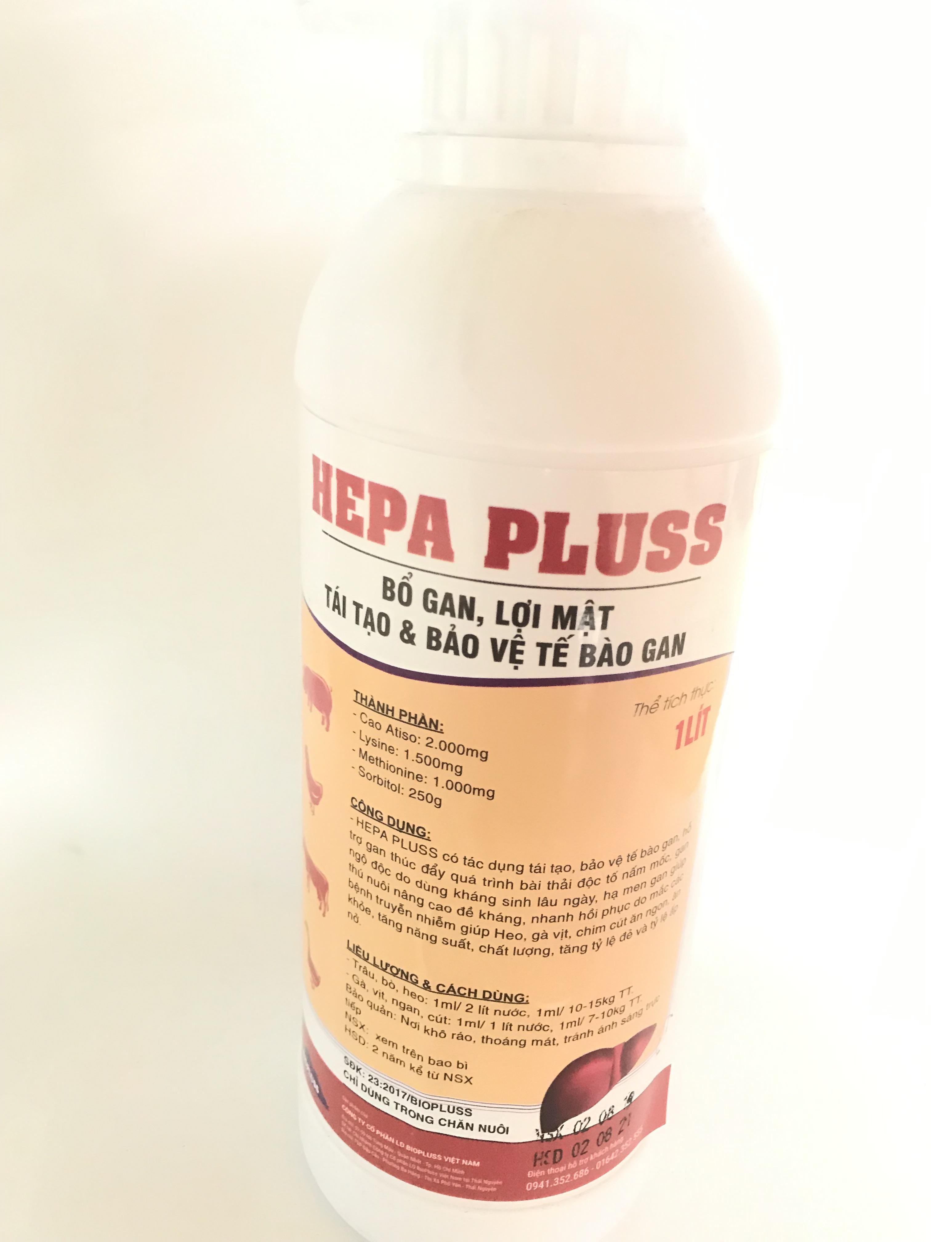 GIẢI ĐỘC GAN THẬN CẤP HEPA PLUS 1 LÍT