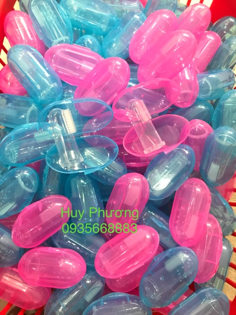 Set 2 Rơ lưỡi xỏ ngón silicon