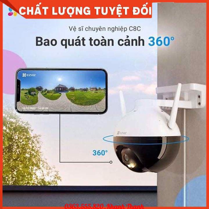 >> BÁO GIÁ CAMERA WIFI EZVIZ C8C BÁO ĐỘNG - MÀU BAN ĐÊM - AI THÔNG MINH 1080P (XOAY) NGOÀI TRỜI. TÍCH HỢP ĐA CHỨC NĂNG C | Shopee Lazada Sendo Tiki mới nhất 140 Camera IP Wifi HIK EZVIZ C8C 1080P Chính hãng (Xoay 4 chiều, Có màu ban đêm, Ngoài trời)